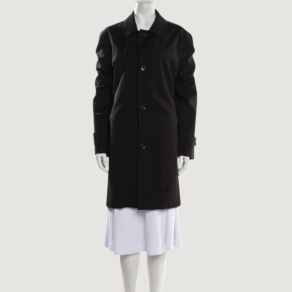 MICHAEL Michael Kors | Black Classic Button-Front Coat | Women’s XL (Men’s 40S) - Picture 1 of 7